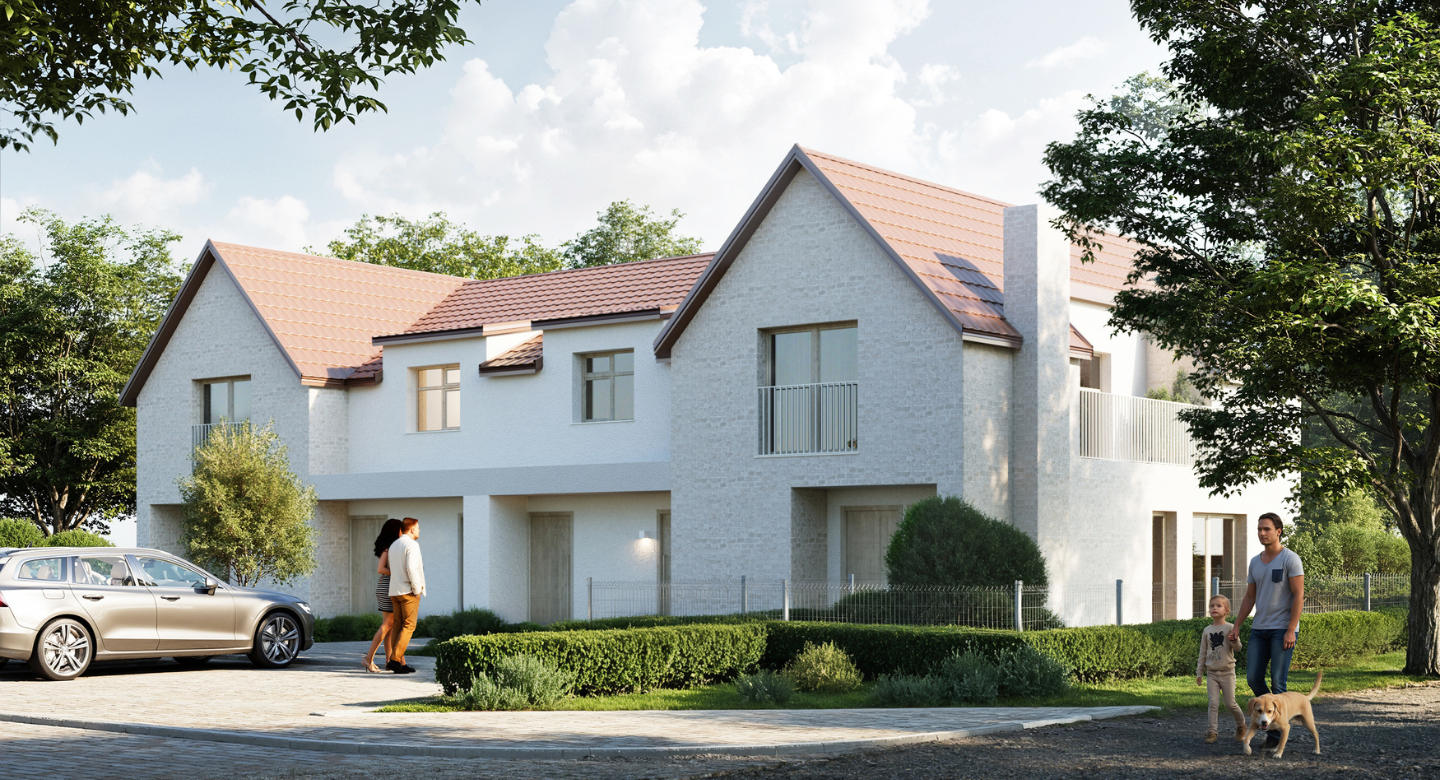 visualization of the cottage residance